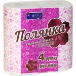 Туалетная бумага Сomfy "Полянка" 2 сл. 4 рул./вл.12 1-3198 (артикул 28054856) – фото 1