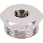 Футорка DOUBLE-LIN резьбовая латунная Н/В 1.1/2" х 1/2" LL6033 (1 1/2"x1/2") (артикул 21531532) – фото 1