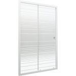 Душевая дверь Triton Слайд 120x185, белый, полосы Щ0000038520 (артикул 26721992) – фото 1