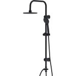 Душевая система с тропическим душем Dorff Comfort, ручной душ 1F, цвет черный D0708000BL (артикул 16126306) – фото 1