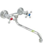 Двуручный смеситель Eleanti ELT6010 для мойки 0402.884 (артикул 16096022) – фото 1