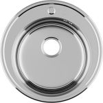 Мойка IDDIS Basic нержавеющая cталь, полированная, D510 BAS51P0i77 (артикул 16204955) – фото 1