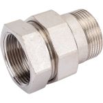 Разъемное соединение ""американка"" STOUT Sft-0045-000114 вн, никелированное, уплотнение под гайкой по плоскости, 1” 1/4 RG008Q1DK04A62 (артикул 26455894) – фото 1