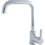 Смеситель для мойки SmartSant одноручковый, U-излив, хром SM134046AA (артикул 23283285) – фото 1