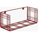 Прямоугольная полка Moroshka Тartan 1 ярус, 30x12x12.5 см, красная 920-001-01 (артикул 24438046) – фото 1