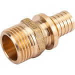 Надвижной соединитель VALTEC с переходом на наружную резьбу, 16х2.2х1/2 VTm.401.BG.001604 (артикул 16510677) – фото 1