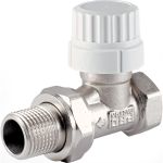 Термостатический клапан радиатора PROFACTOR прямой, с преднастройкой, 1/2 PF RVT 980 (артикул 25512441) – фото 1