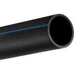 Труба ПОЛИТЭК ПЭ РЕ 100 PN16 SDR 11 (1,6 МПа) ф 63x5,8 (100м) PE1W063058 (артикул 24344223) – фото 1