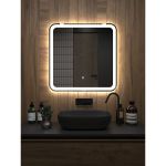 Зеркало Onika Магна 70 с LED подсветкой 207046 (артикул 23664717) – фото 1