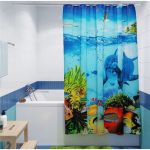 Шторка для ванной Fora Кораллы PH14 (артикул 16359461) – фото 1