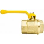 Шаровой кран STI для газа Ду15 Ру16 муфтовый (муфта-муфта) рычаг D170-00044 (артикул 20533210) – фото 1