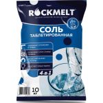 Таблетированная соль Rockmelt 4-в-1, пакет 10кг 4627177050858 (артикул 27654654) – фото 1