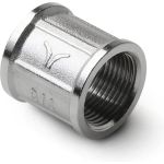 Латунная муфта PRO AQUA PA ВР резьбовая 1/2 x 1/2 01-F15-F15x (артикул 15911177) – фото 1