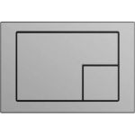 Кнопка Cersanit CORNER для LINK PRO/VECTOR/LINK/HI-TEC пластик, хром, матовый 64107 (артикул 23179581) – фото 1