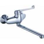 Смеситель Diadonna универсальный, с прямым, поворотным изливом D80-246126 (артикул 18768258) – фото 1