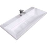Раковина для ванной комнаты uperwood Classic New 100 см, с декоративной крышкой для слива 291021041 (артикул 23687073) – фото 1