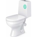 Унитаз-компакт Gesso 102 HOME De Luxe с 1 уровневой арматурой (100% комплектация) 9 012 357 (артикул 27709698) – фото 1