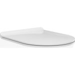 Сиденье для подвесного унитаза KERAMA MARAZZI PLAZA Modern белое глянцевое PLMR.seat.02\WHT (артикул 29842970) – фото 1