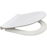 Сиденье Berges дюропласт Okus Slim SO, микролифт, быстросъем, металл 019603 (артикул 25137603) – фото 1