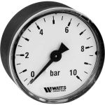 Аксиальный манометр Watts F+R100 0-16 bar, корпус 50 мм 10008094 (артикул 16180153) – фото 1