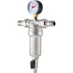 Фильтр промывной с манометром для горячей воды PROFACTOR 1/2" PF FS 239G (артикул 23382411) – фото 1