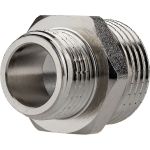 Ниппель - переходник под прокладку для гибкой подводки 1/2" х 3/8" н/н MPF ИС.072796 (артикул 28272470) – фото 1