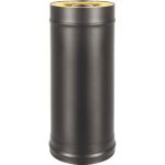 Сэндвич-труба BLACK (AISI 430/0,8мм) д.120x200, L-1м Везувий А-12555 (артикул 22778511) – фото 1