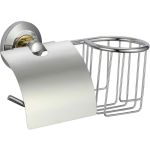 Держатель для туалетной бумаги и освежителя SAVOL S-L07151 (артикул 25027845) – фото 1