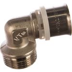 Угольник пресс с переходом на наружную резьбу 26х1" Valtec VTm.253.N.002606 (артикул 15637412) – фото 1