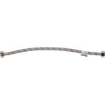Подводка для воды СТМ сталь, 1/2"", гайка-гайка, 40 cм CWFHF040 (артикул 16199317) – фото 1