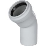 Отвод STOUT канализационный бесшумный d 58x45 RG00921GB82RG0 (артикул 28055486) – фото 1