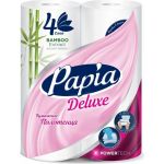 Бумажные полотенца PAPIA DELUXE 4 слоя, 2 рулона 1015031447 (артикул 19310844) – фото 1