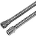 Гибкая подводка ГРЕЕРС Г-Ш шланг сильф SS 1/2"",1 м (артикул 22472949) – фото 1