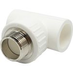 Тройник Rvc ППРС наружная резьба 32x1/2 32049 (артикул 27988220) – фото 1