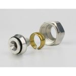 Резьбозажимное соединение для PEX труб ELSEN НГ ЕК, 3/4"", 16x2,2, латунь EFB03.1622EK (артикул 23195907) – фото 1