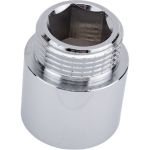 Удлинитель VALTEC 3/4 вн. х25мм (хром) VTr.198.C.0525 (артикул 16007882) – фото 1