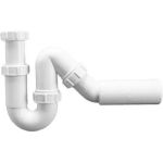 Трубный сифон McAlpine 1 1/2""х40 мм, без выпуска с отводной трубой, D40/50 мм MRSK12-50 (артикул 16210950) – фото 1