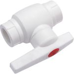 Шаровой кран MeerPlast полипропиленовый PPRC Ду20 Ру25 PRO под приварку D200-00028 (артикул 20532682) – фото 1