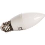 Электрическая светодиодная лампа Ergolux LED-C35-9W-E27-4K Свеча 9Вт E27 4500K 172-265В 13171 (артикул 15905378) – фото 1