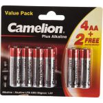 Щелочная батарейка Camelion LR6-BP2 Plus 14113 (артикул 16129946) – фото 1