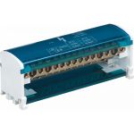 Шины на DIN-рейку STEKKER в корпусе (кросс-модуль) 2x15 L+PEN LD505-215 39682 (артикул 21292978) – фото 1