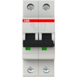 Автоматический выключатель ABB 2-полюсный S202 B50 2CDS252001R0505 (артикул 16024151) – фото 1