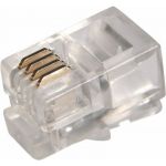 Телефонный джек 4P4C REXANT 100шт 05-1001 (артикул 15642106) – фото 1