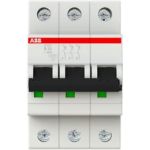 Автоматический выключатель ABB S203 3P 63А 6kA 2CDS253001R0635 (артикул 15171906) – фото 1