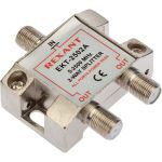 Делитель REXANT ТВ х 2 под F разъём 5-2500 МГц СПУТНИК 05-6201 (артикул 16198227) – фото 1
