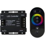 Контроллер RGB Apeyron 12В, 288 Вт, 3 канала х 8А, пульт сенсорный 04-03 (артикул 15829896) – фото 1