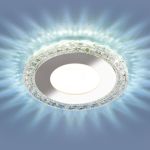 Встраиваемый светильник Elektrostandard 8W CL прозрачный a039388 (артикул 15845692) – фото 1
