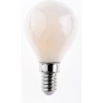 Лампа Gauss Filament шар, 9W, 610lm, 4100К, Е14, milky, диммируемая, LED, 1/10/50 105201209-D (артикул 16436801) – фото 1