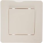 1-клавишный переключатель Schneider Electric BLANCA 10А, 250B, МОЛОЧНЫЙ BLNVS010602 (артикул 16314283) – фото 1