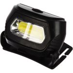 Налобный аккумуляторный фонарь, черный, COB 3Вт, 3 режима, пластик Ultraflash LED5359 13803 (артикул 15923729) – фото 1